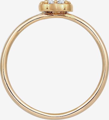 Elli DIAMONDS Ring 'Herz' in Gold