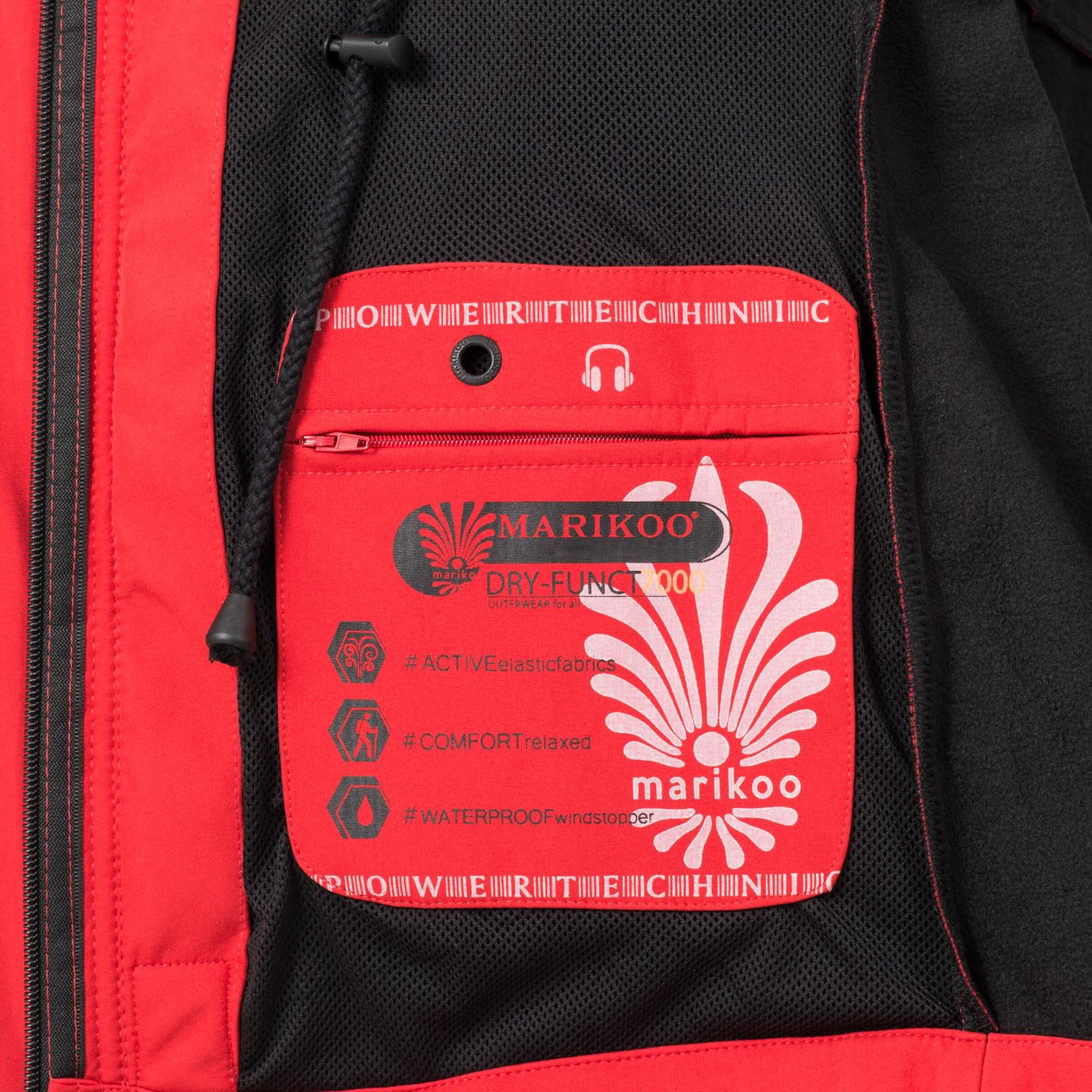 MARIKOOTehnički kaput 'Zimtzicke' - crvena boja