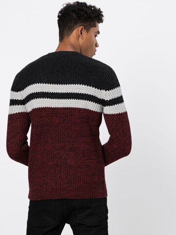 Only & Sons - Jersey 'LAZLO' en rojo: atrás