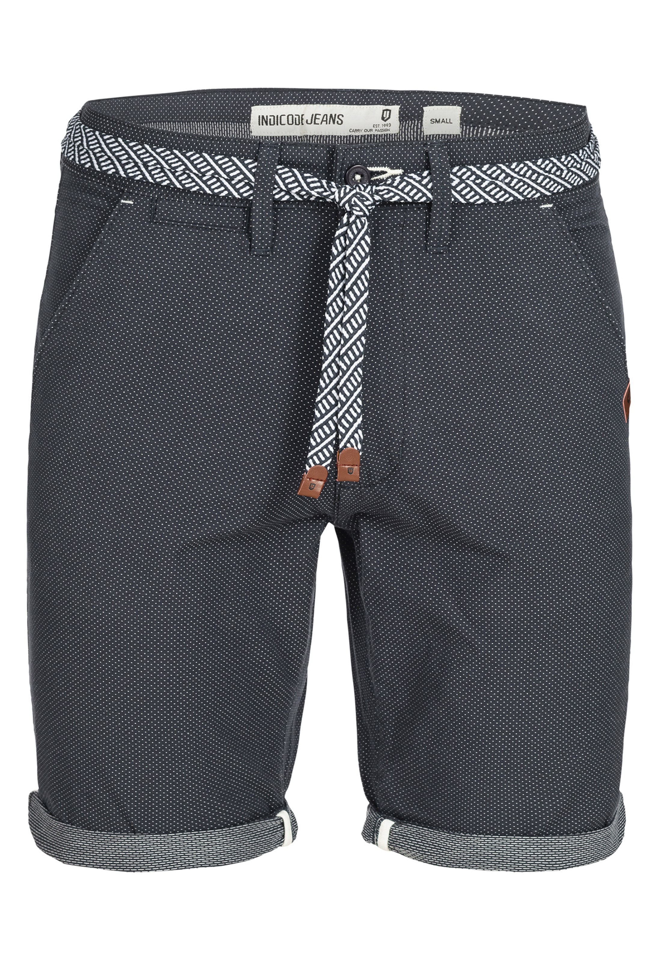 INDICODE JEANS Broek 'Acton' in Blauw: voorkant