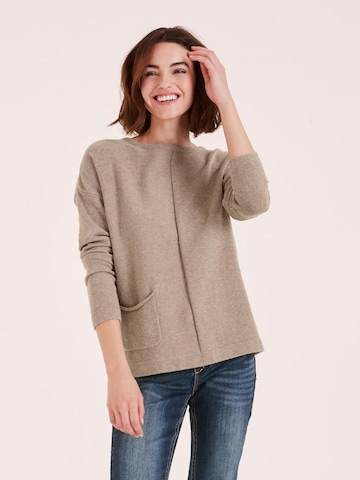 heine Pullover in Grau: Vorderseite
