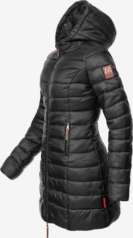 MARIKOO Χειμερινό παλτό 'Rose' σε μαύρο