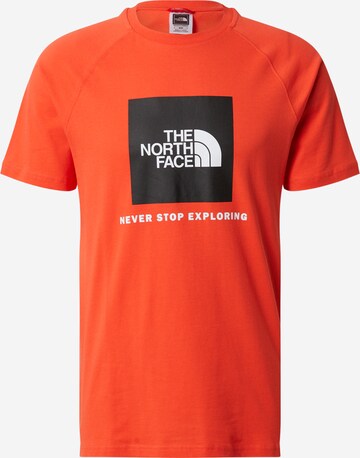 THE NORTH FACE Bluser & t-shirts 'Red Box' i rød: forside