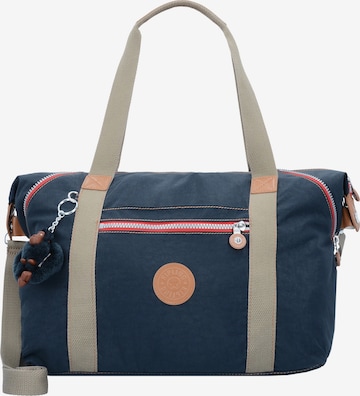 KIPLING Nákupní taška – modrá: přední strana