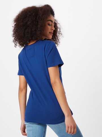 T-shirt 'Premium Goods' Superdry en bleu : derrière