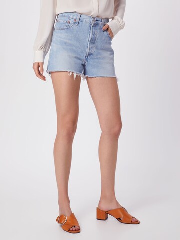 LEVI'S ® Regular Jeans '501® Original Shorts' in Blue: front