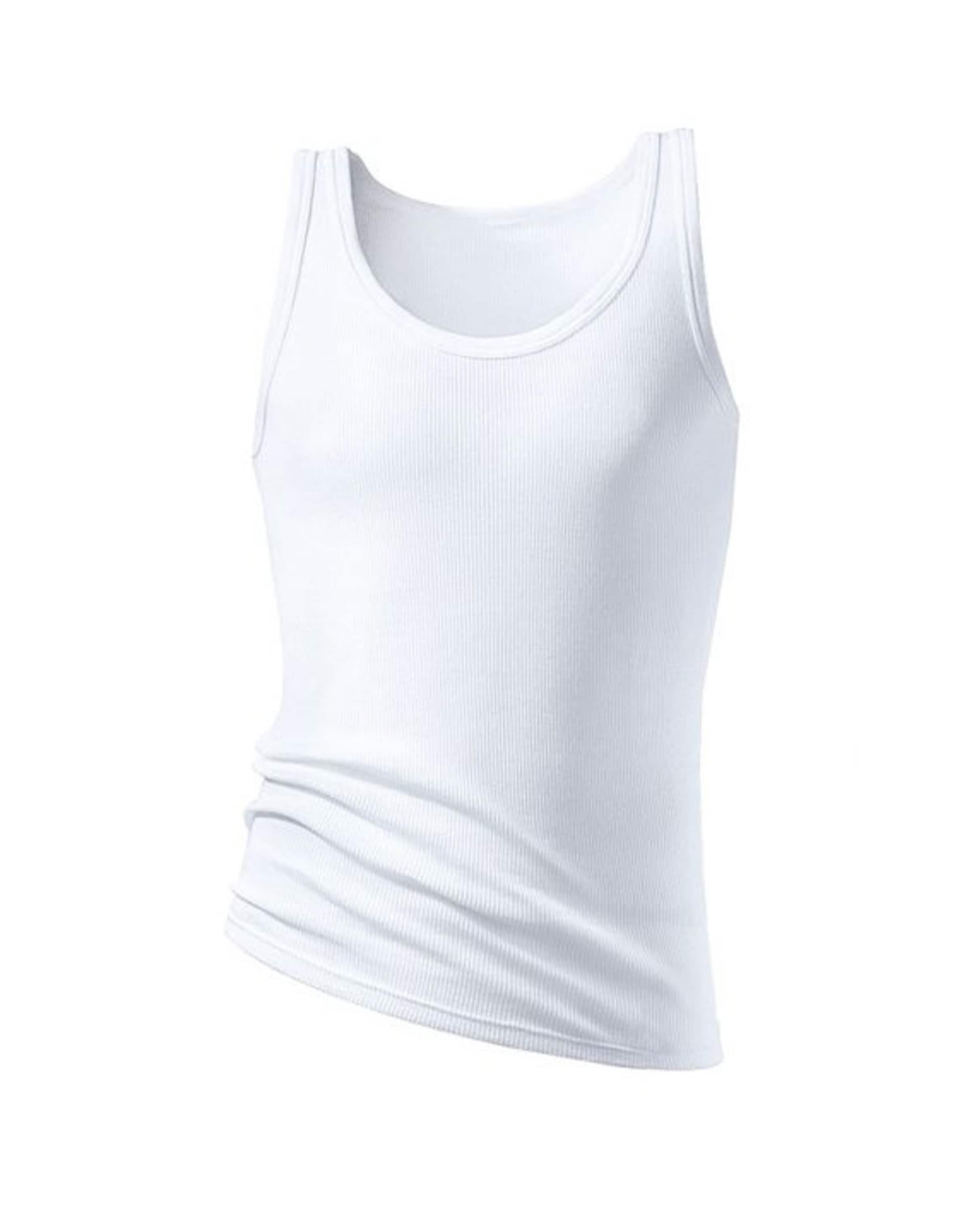 H.I.S Μπλουζάκι σε λευκό: μπροστά