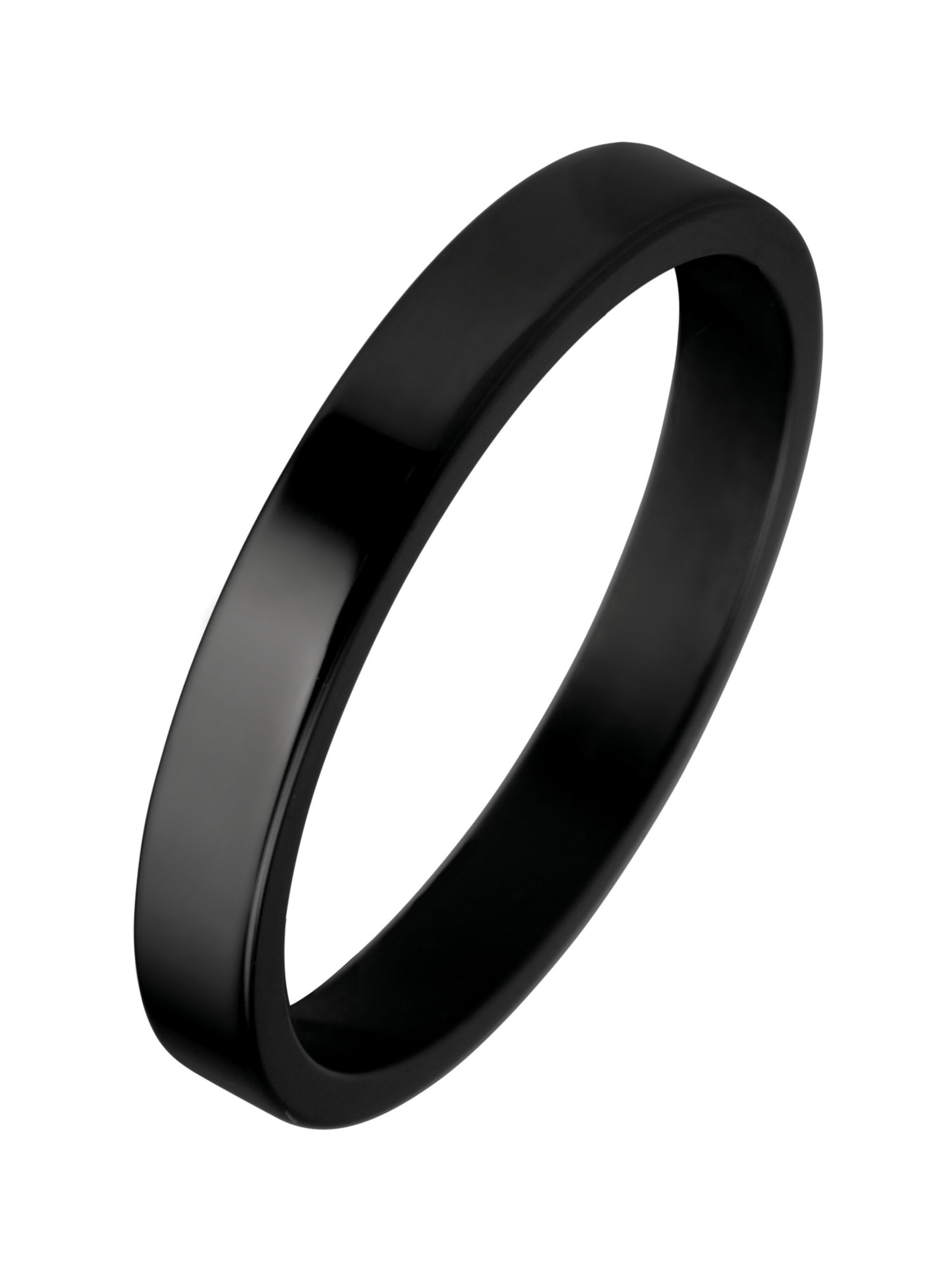 BERING Ring in Schwarz: Vorderseite