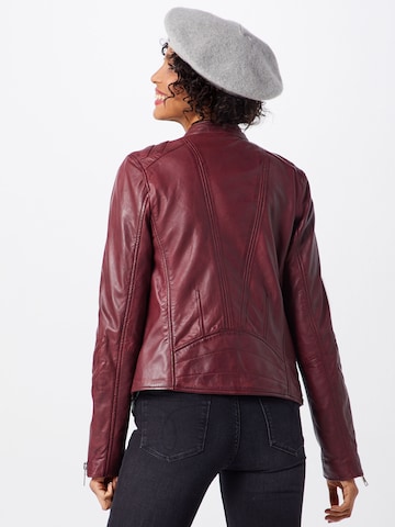 Maze Lederjacke 'Lindsay' in Weinrot | ABOUT YOU