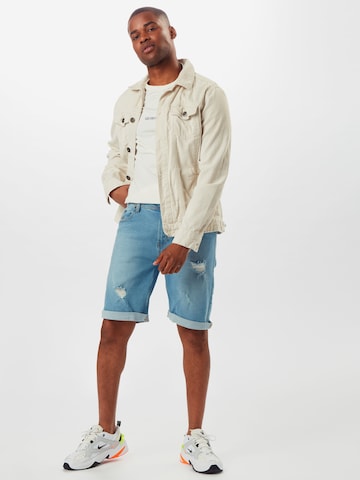 Denim Project Regular Shorts 'Mr. Orange' in Blau