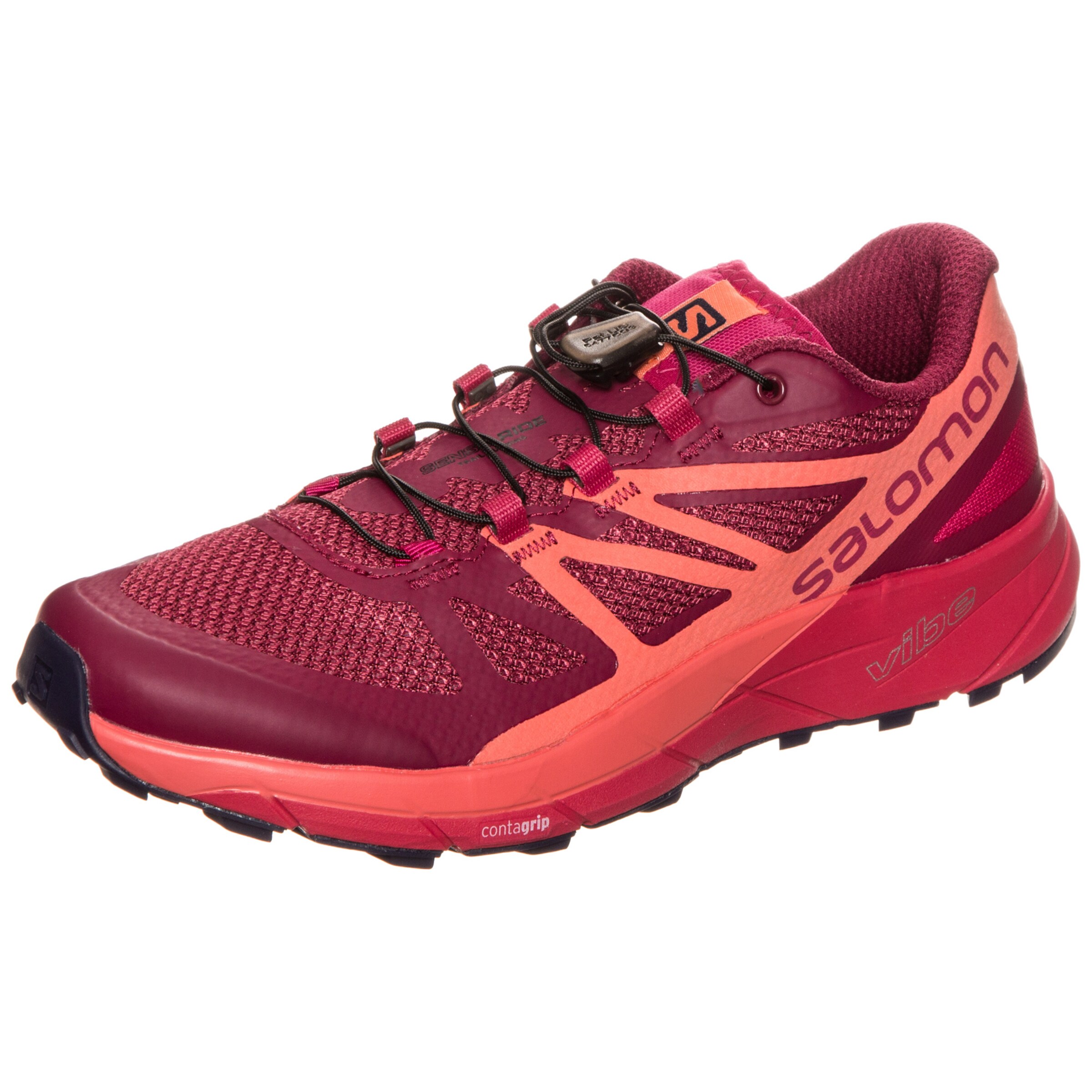 SALOMON - 'Sense Ride' Trail Laufschuh in rot