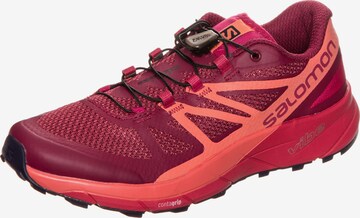 Chaussure de course 'Sense Ride' SALOMON en rouge : devant