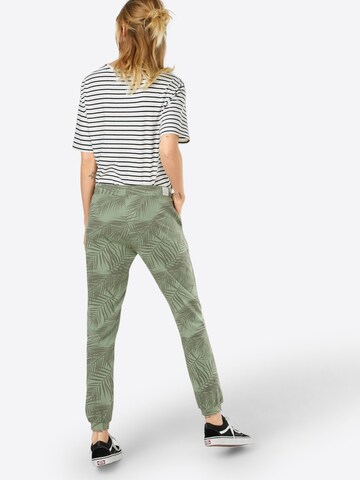 Effilé Pantalon 'La Palma' Iriedaily en vert : derrière