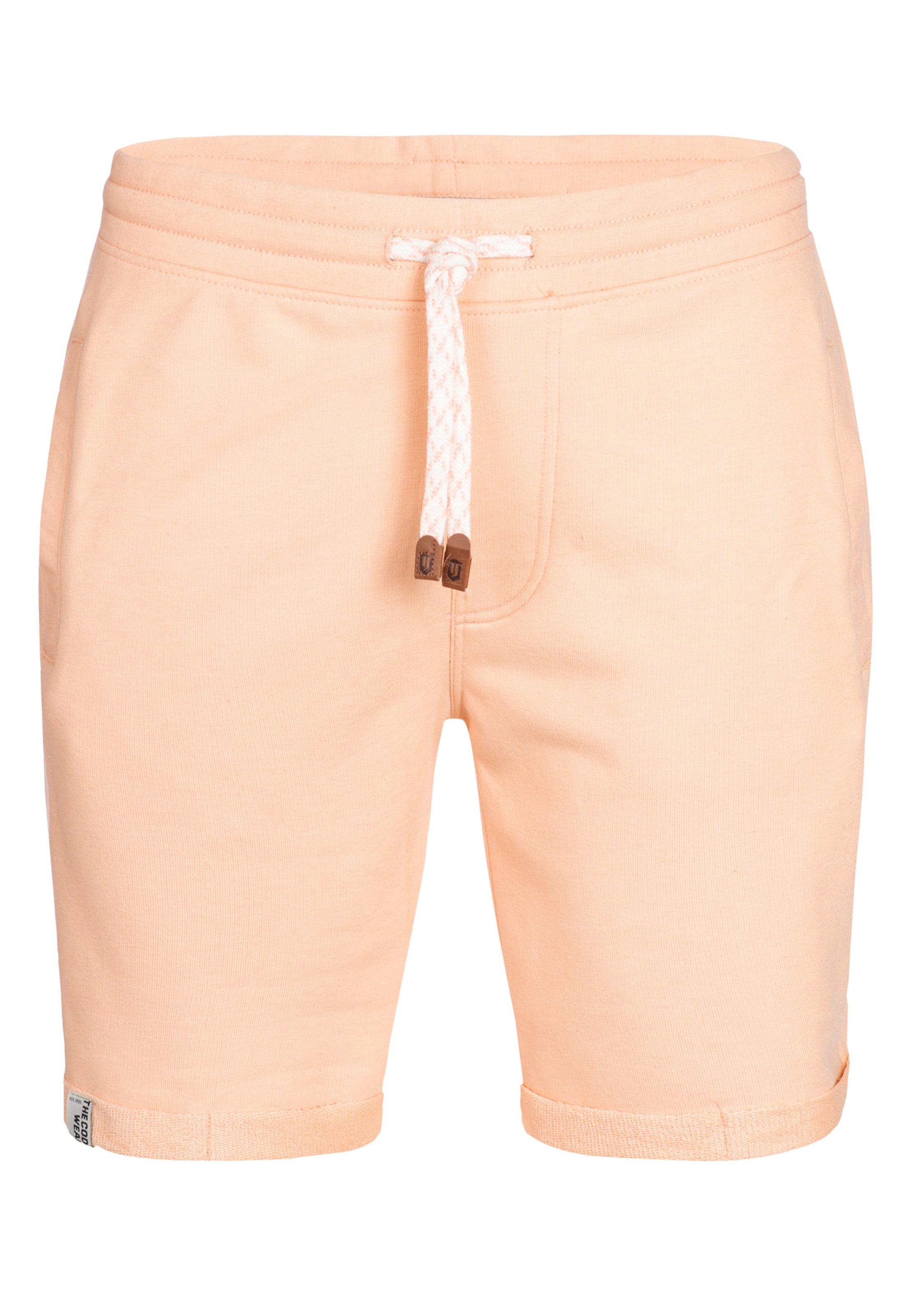 INDICODE JEANS Trousers 'Aldrich' in Orange: front