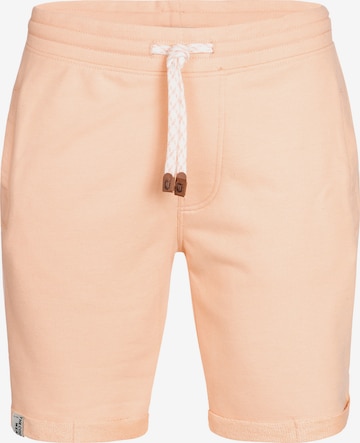 INDICODE JEANS Shorts 'Aldrich' in Orange: predná strana