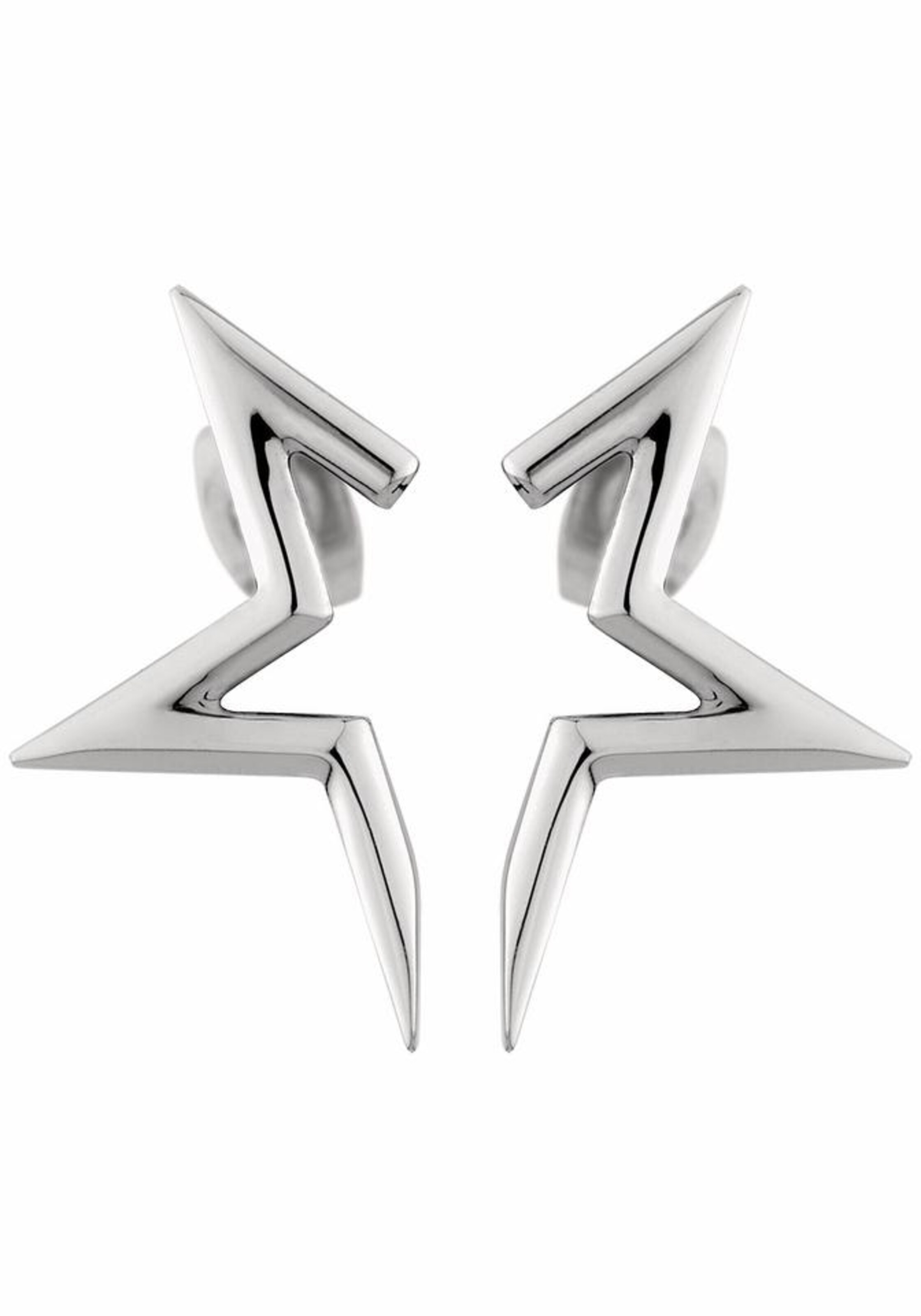 Boucles d'oreilles 'Stern' Liebeskind Berlin en argent : devant