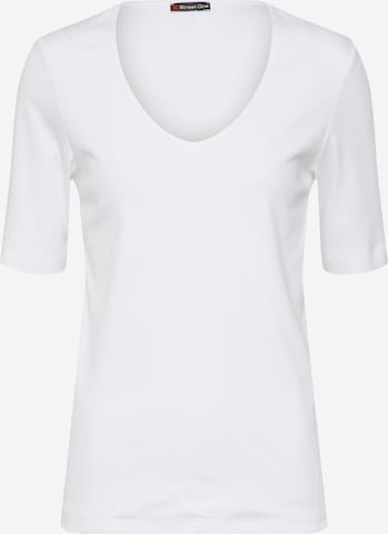 balts STREET ONE T-Krekls: no priekšpuses