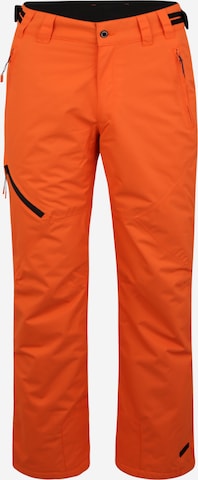 ICEPEAK Regular Workout Pants 'JOHNNY' in Orange: front