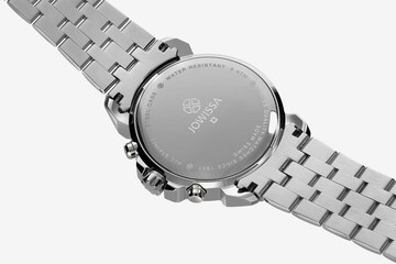 JOWISSA Analog Watch 'LeWy 15' Swiss Men' in Silver