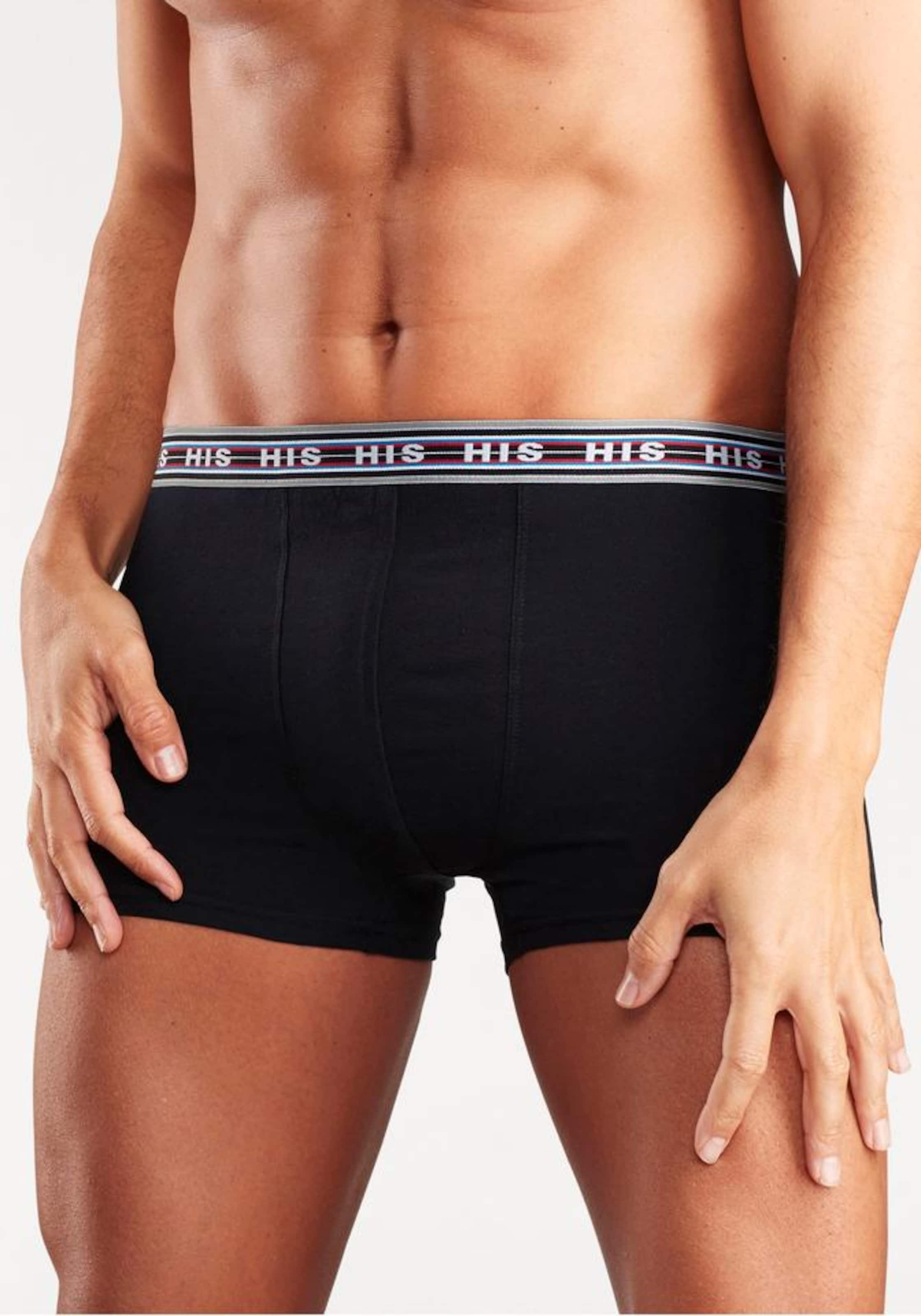 sarkans H.I.S Bokseršorti: no priekšpuses