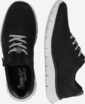 Pantofi cu șireturi sport de la Rieker pe negru