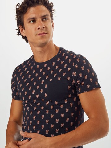 Coupe regular T-Shirt BLEND en bleu
