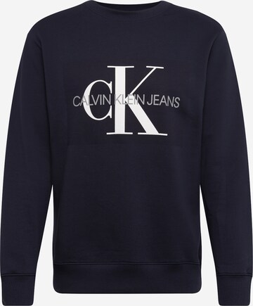 Calvin Klein Jeans Sweatshirt 'Core' in Blau: predná strana