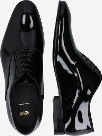 BOSS Orange Lace-Up Shoes in Black