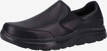 SKECHERS Classic Flats in Black: front