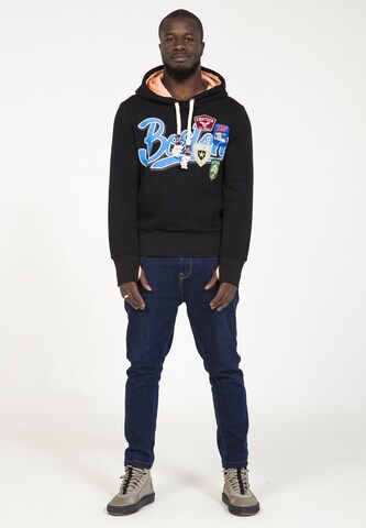 PLUS EIGHTEEN Sweatshirt in Zwart