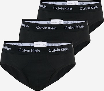 Slip de la Calvin Klein Underwear pe negru: față