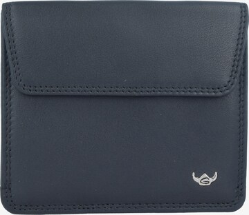 GOLDEN HEAD Wallet 'Polo' in Black: front