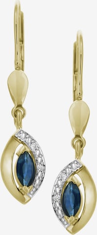 VIVANCE Earrings 'Safir' in Gold: front