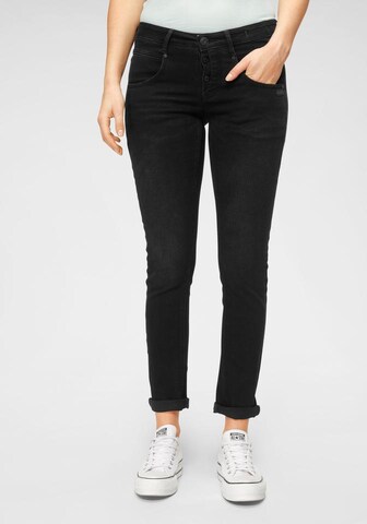 Gang Skinny Jeans 'Medina' in Black: front