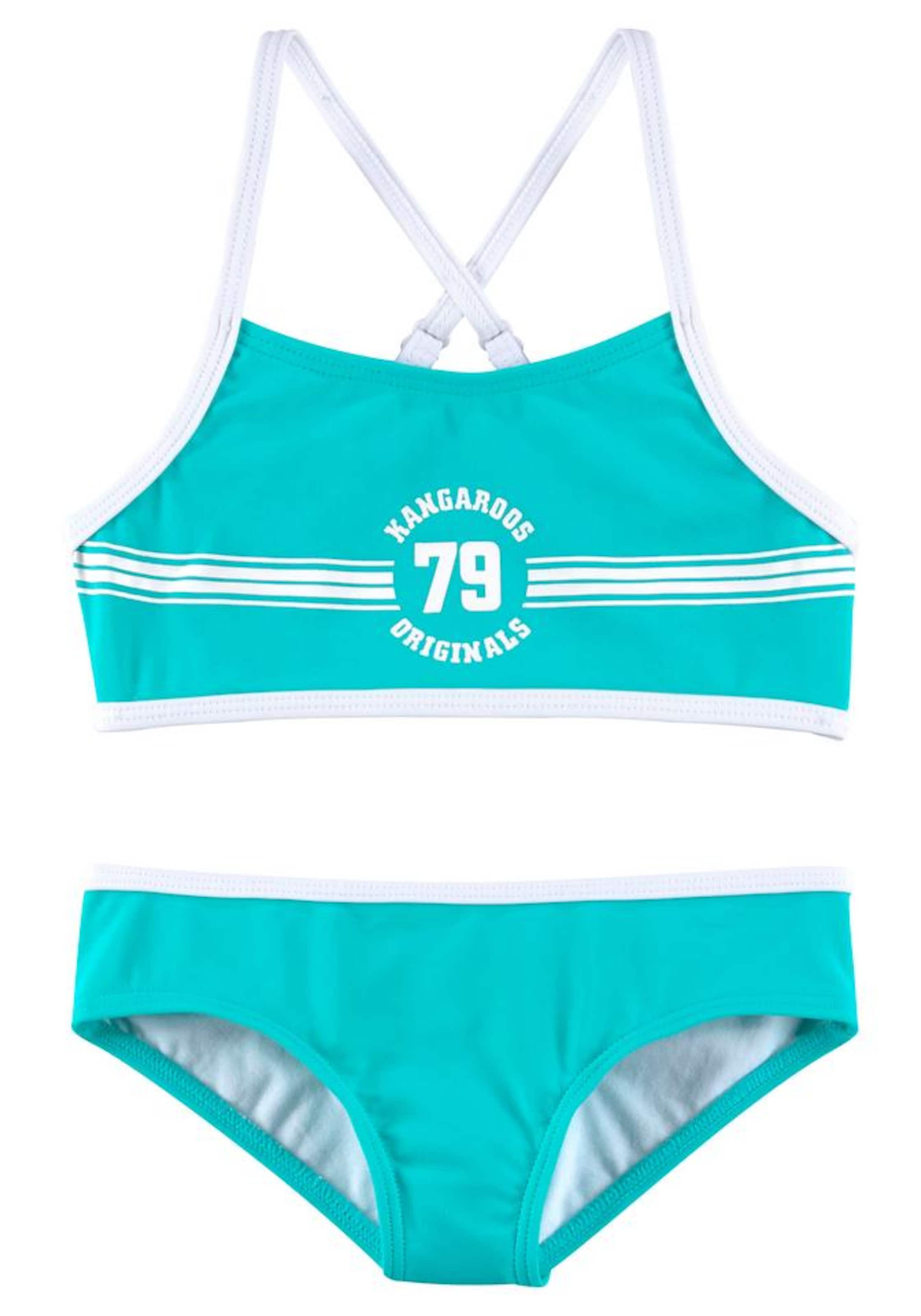 KangaROOS Bikini in Blue: front