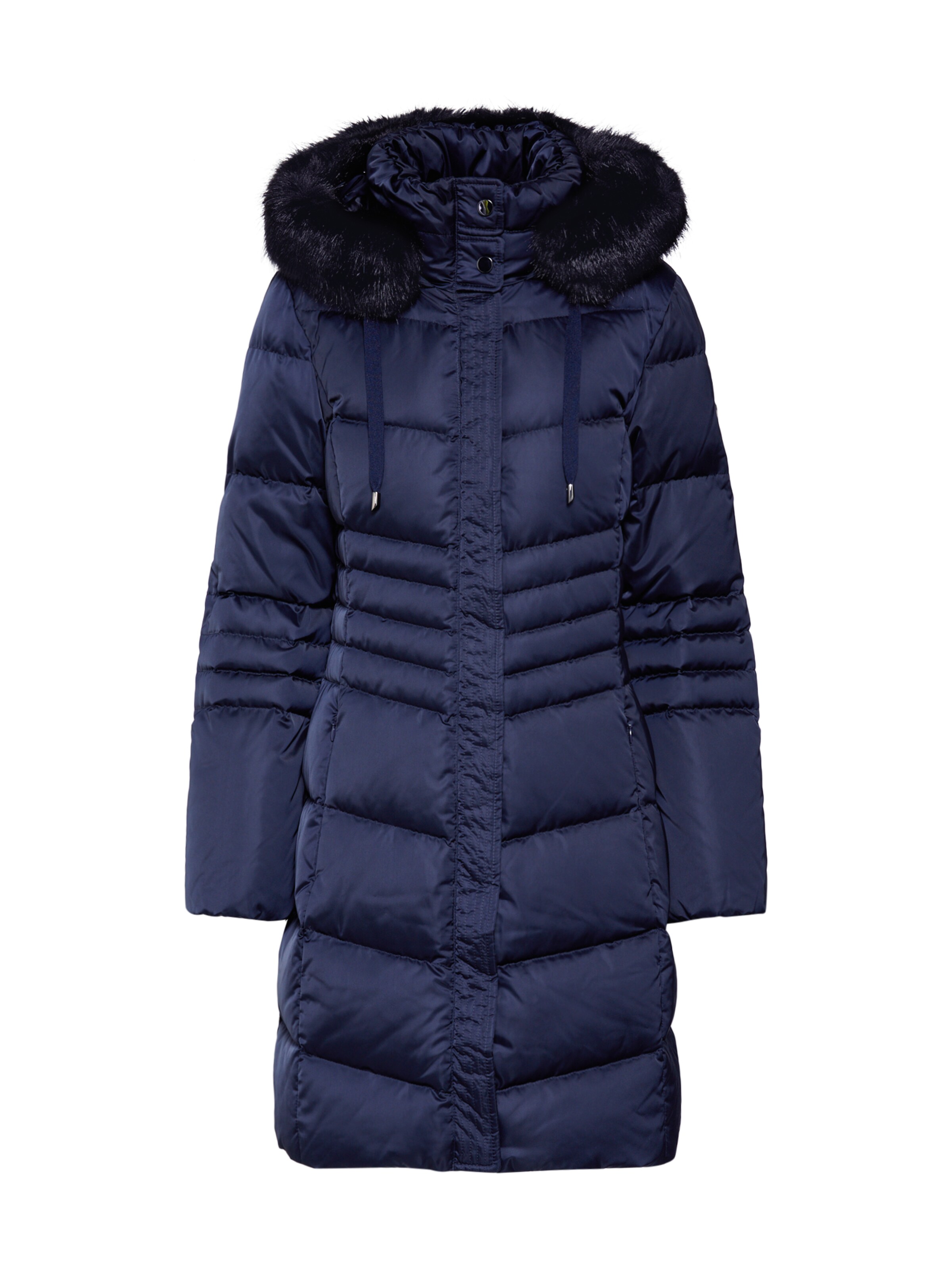 LAUREL - Wintermantel in de kleur Donkerblauw