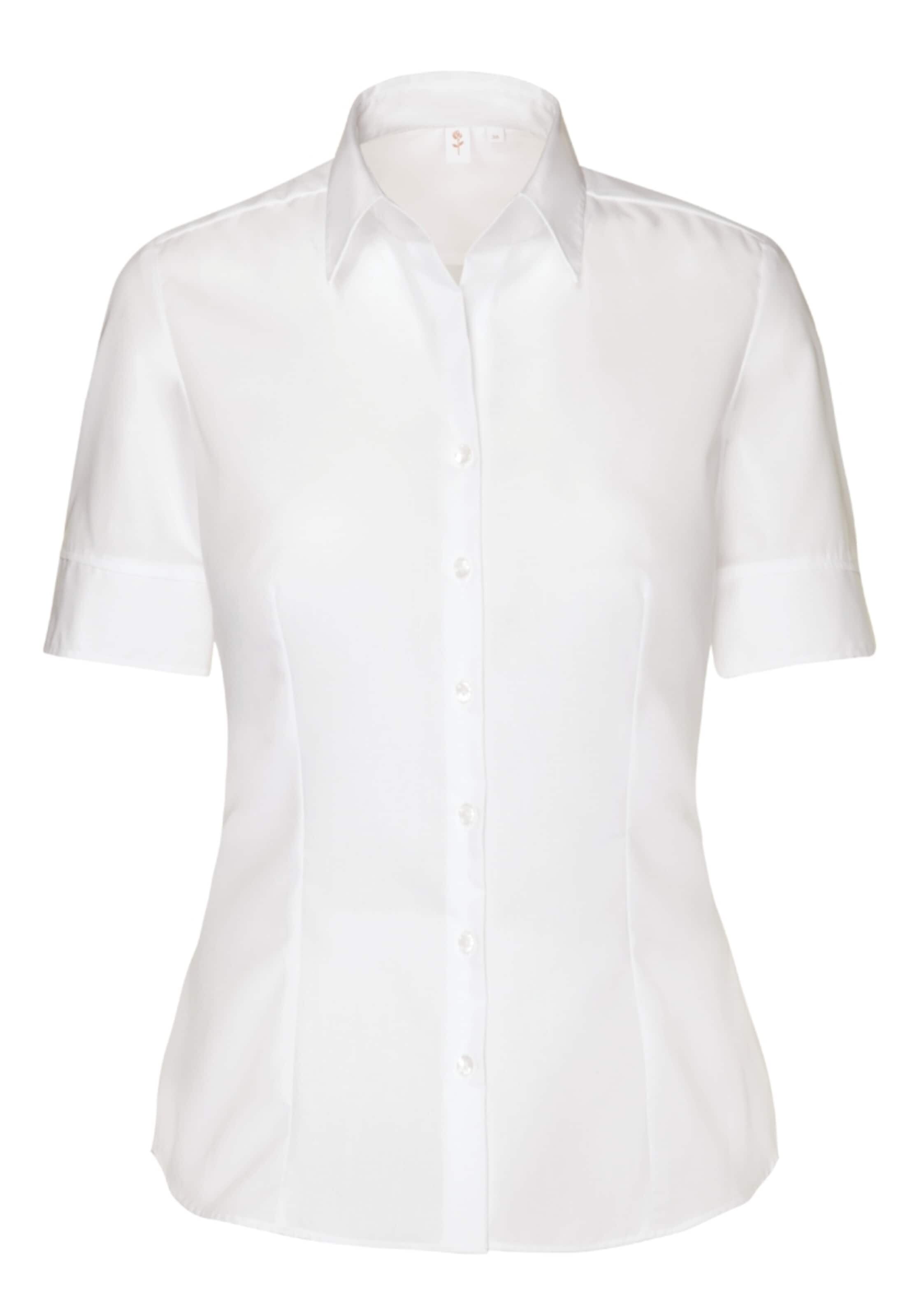 SEIDENSTICKER - Blouse 'Schwarze Rose' in de kleur Wit