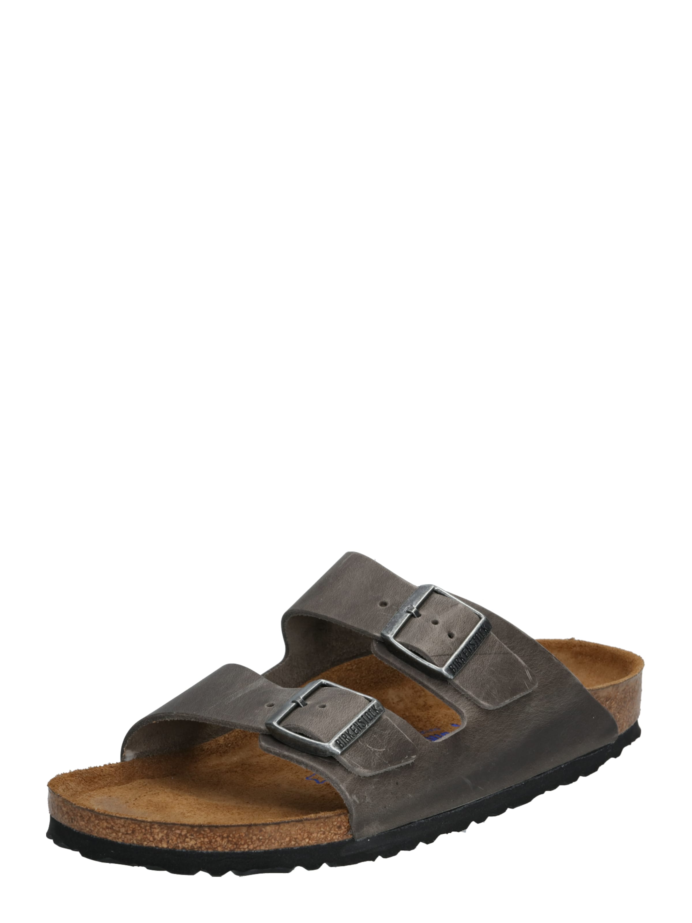 BIRKENSTOCK Mule 'Arizona' in Grey: front