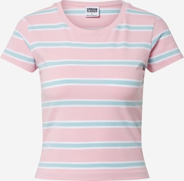 T-shirt Urban Classics en rose : devant