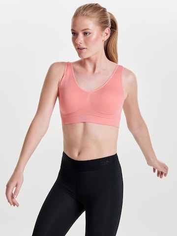 ONLY PLAY Bralette Sports bra in Pink: front
