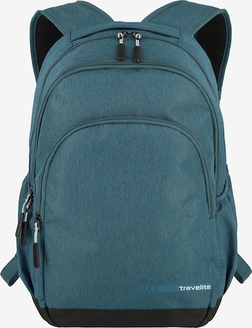TRAVELITE Backpack 'Kick Off' in Blue: front