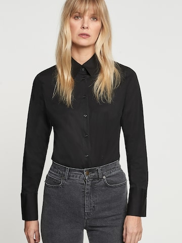 SEIDENSTICKER Blouse in Black: front