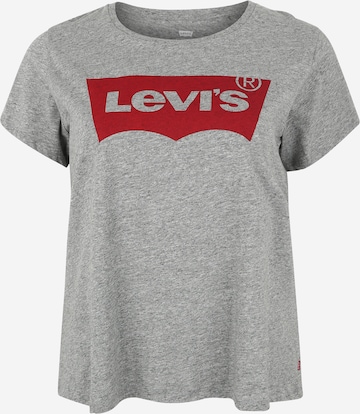 Levi's® Plus T-shirt 'Perfect Tee' i grå: framsida