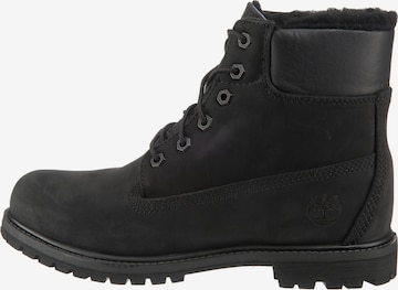 TIMBERLAND Lace-Up Ankle Boots in Black