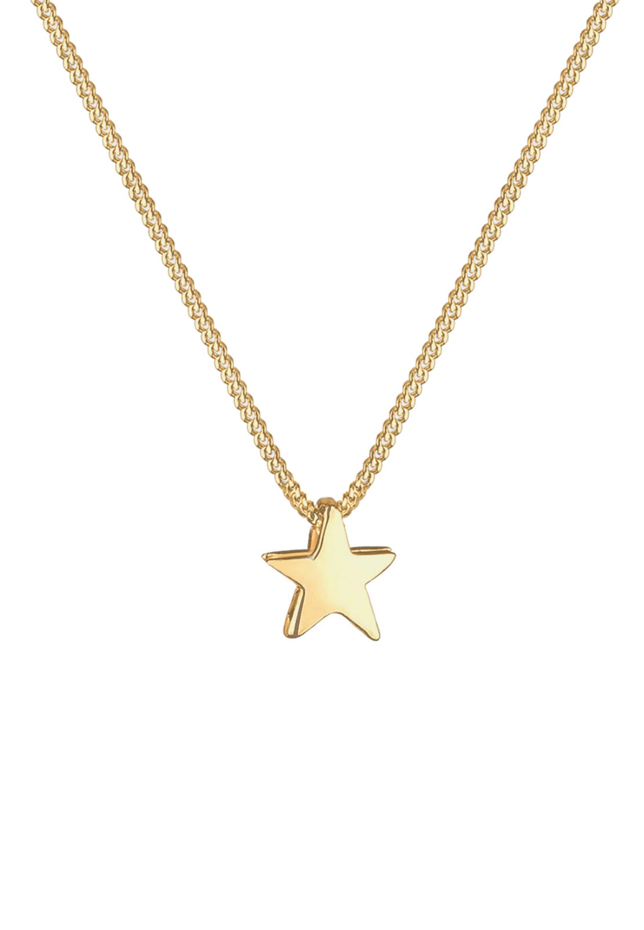 ELLI Цепочка 'Sterne' в Золотой