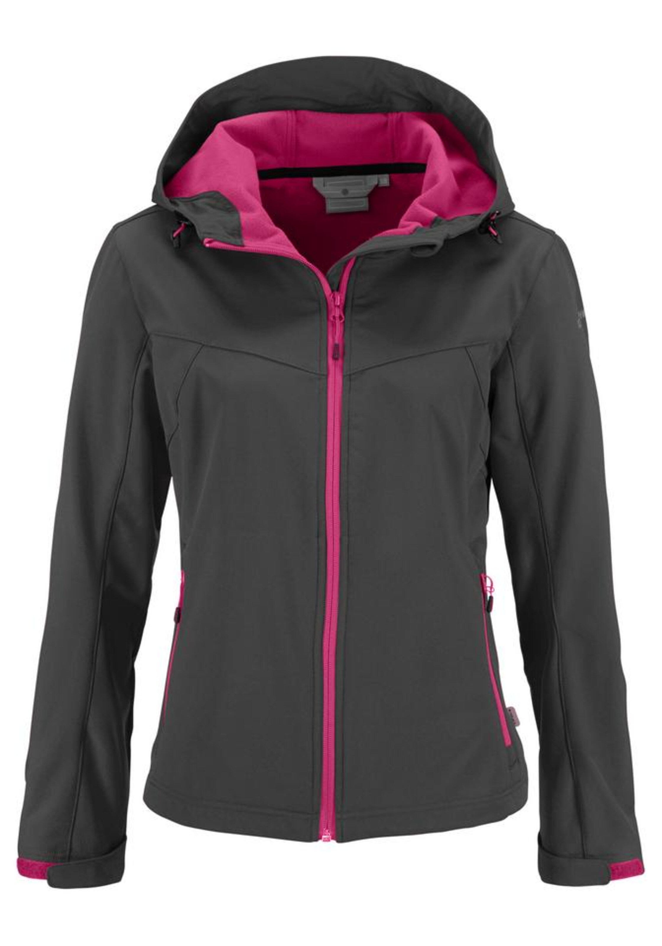 ICEPEAK - Softshelljacke in anthrazit