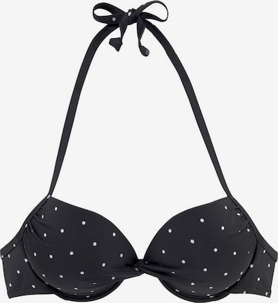 LASCANA Bikini gornji dio 'Sparkel' u crna, Pregled proizvoda