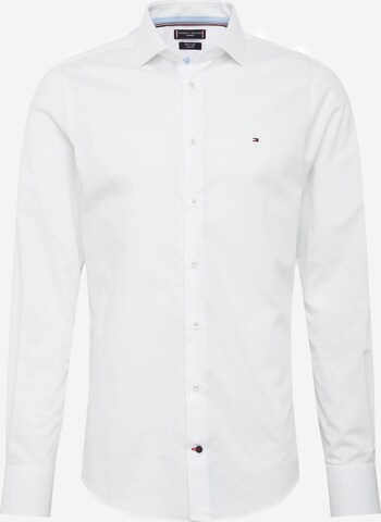 TOMMY HILFIGER Regular fit Button Up Shirt in White: front