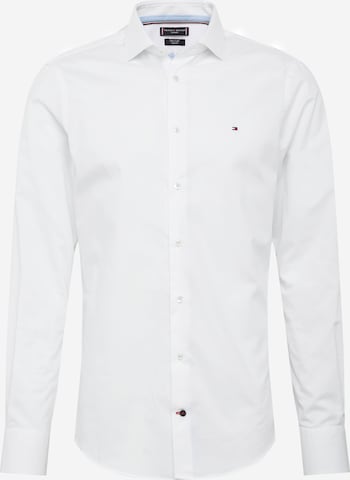 Coupe regular Chemise TOMMY HILFIGER en blanc : devant