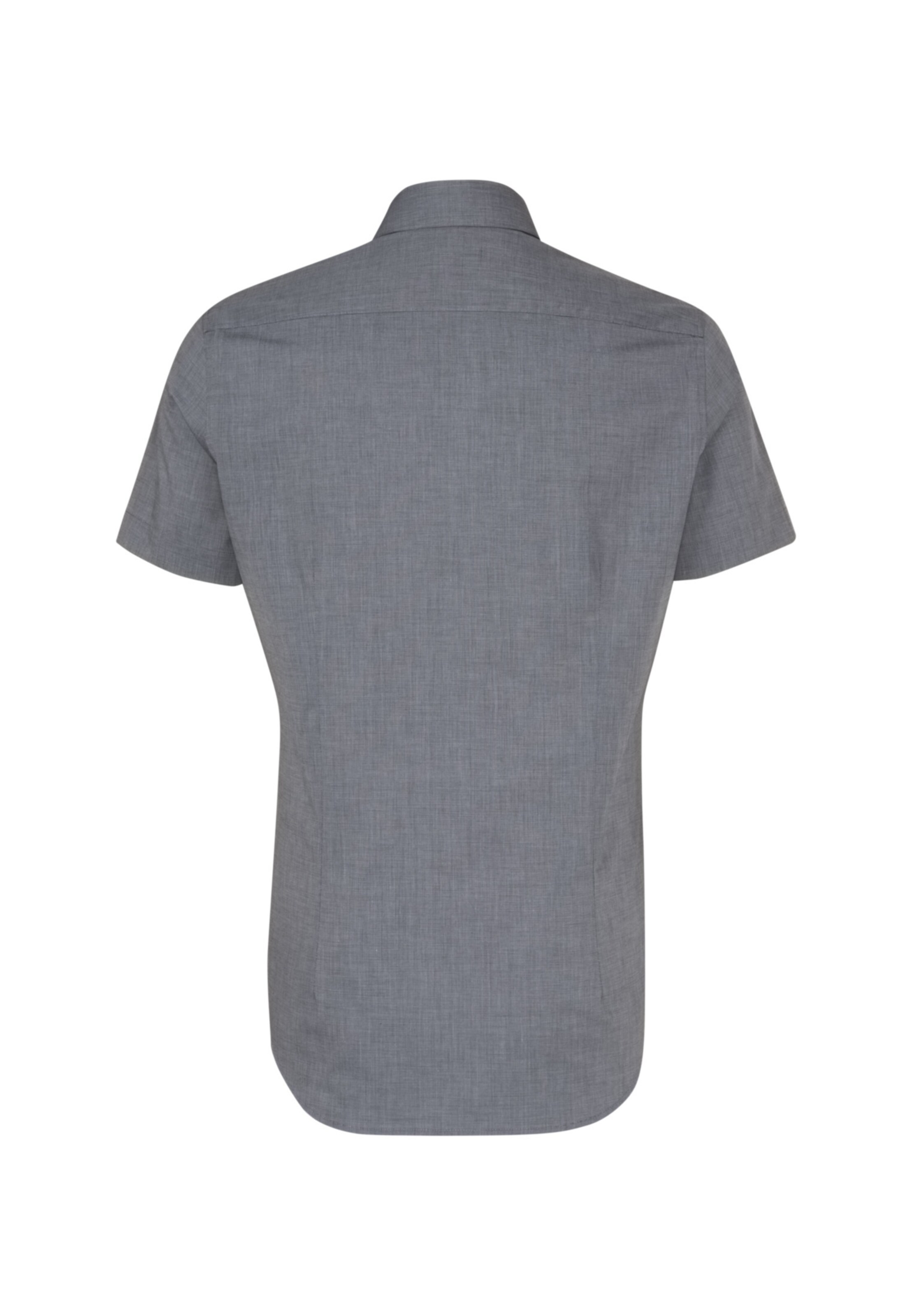 SEIDENSTICKER Slim fit Button Up Shirt in Grey